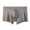 Gray, variant on Mens Underwear Men Casual Solid Breathable Hip Lift Body Sculpting Boxer Underwear Pants