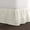 Ivory, variant on Eyelet Bed Skirt Ruffled Design Embroidered Scalloped Edge 14 Inch Drop Decorative Dust Ruffle For Bedroom Bedding