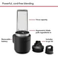thumbnail image 4 of KitchenAid GO Cordless Personal Blender | Black Matte, 4 of 7