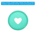 thumbnail image 4 of Uxcell 35mm Plastic Book Binding Discs Discbound Expansion Discs Heart Binder Rings, Green 22 Pack, 4 of 6