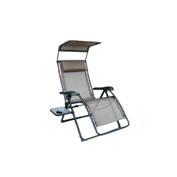 Mainstays Xl Zero Gravity Chair With, Zero Gravity Chair Table Attachment