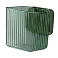thumbnail image 2 of Caja de almacenamiento de alimentos, organizador de refrigerador, contenedor de pared, práctico estante colgante para cocina, apartamento, oficina, Verde, 2 of 8