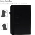 thumbnail image 3 of Funda para tablet Viclowlpfe universal de 9.6 a 11 pulgadas con correa de mano, negra, 3 of 6