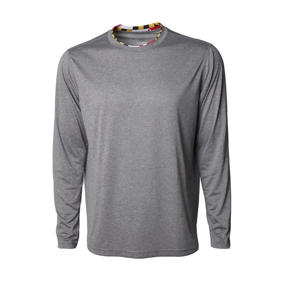 Covalent Activewear Maryland Flag Printed Extra Soft Long Sleeve Shirt