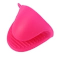 thumbnail image 2 of Oleegame 2PC Silicone Cooking Pinch Grips Oven Finger Protector Pot Holder For Kitchen Cooking Baking BBQ Heat Gloves Pink, 2 of 6