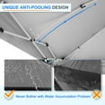 thumbnail image 5 of EAGLE PEAK 12 x 12 Easy Set Up Straight Leg Pop Up Outdoor Canopy with One Removable Wall,Black, 5 of 10