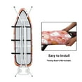 thumbnail image 4 of HELLHERO Ironing Board Cover, Standard Size Heavy Duty Padded Iron Board Covers for Table Top Soft Stain Resistant Covers Elastic Edges Sleeve Ironing Board Ghosts, 4 of 5