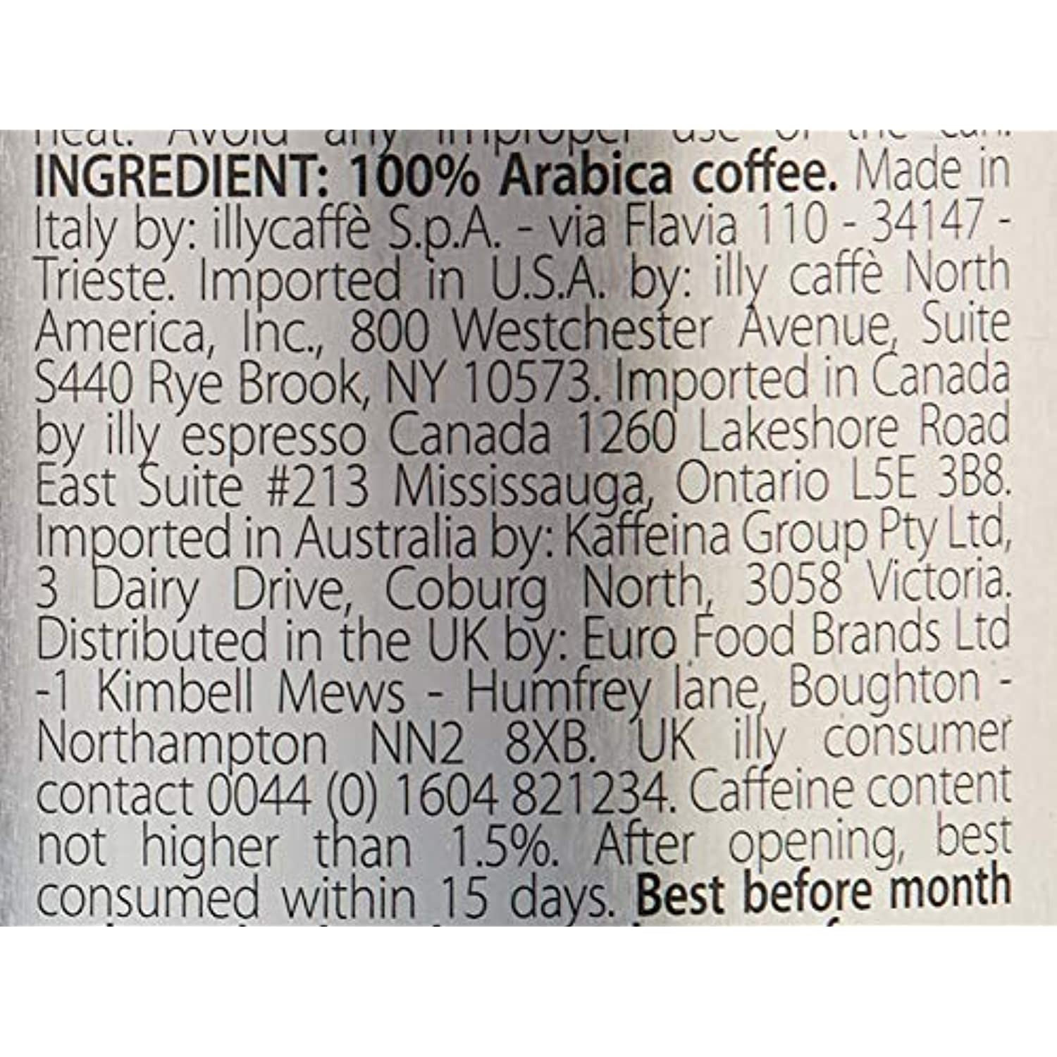 Illy Coffee, Arabica Selection Colombia Espresso Capsules, Single Origin,  Smooth And Balanced With Notes Of Citrus Fruits, For Brewing With Iperespresso  Capsule Machines, 21 Count (Pack Of 6) 