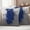 Blue, variant on Red Cement Gray Outdoor Waterproof Throw Pillow Covers 20x12 Set of 2, Modern Abstract Art Red Decorative Pillowcases Cushion Pillowcase for Couch Sofa Patio Outside Pillow Protector