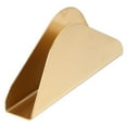thumbnail image 4 of Amosfun Golden Stainless Steel Tissue Napkin Holder, 1-Pack Napkin Storage Organizer for Kitchen and Dining Table, 4 of 8