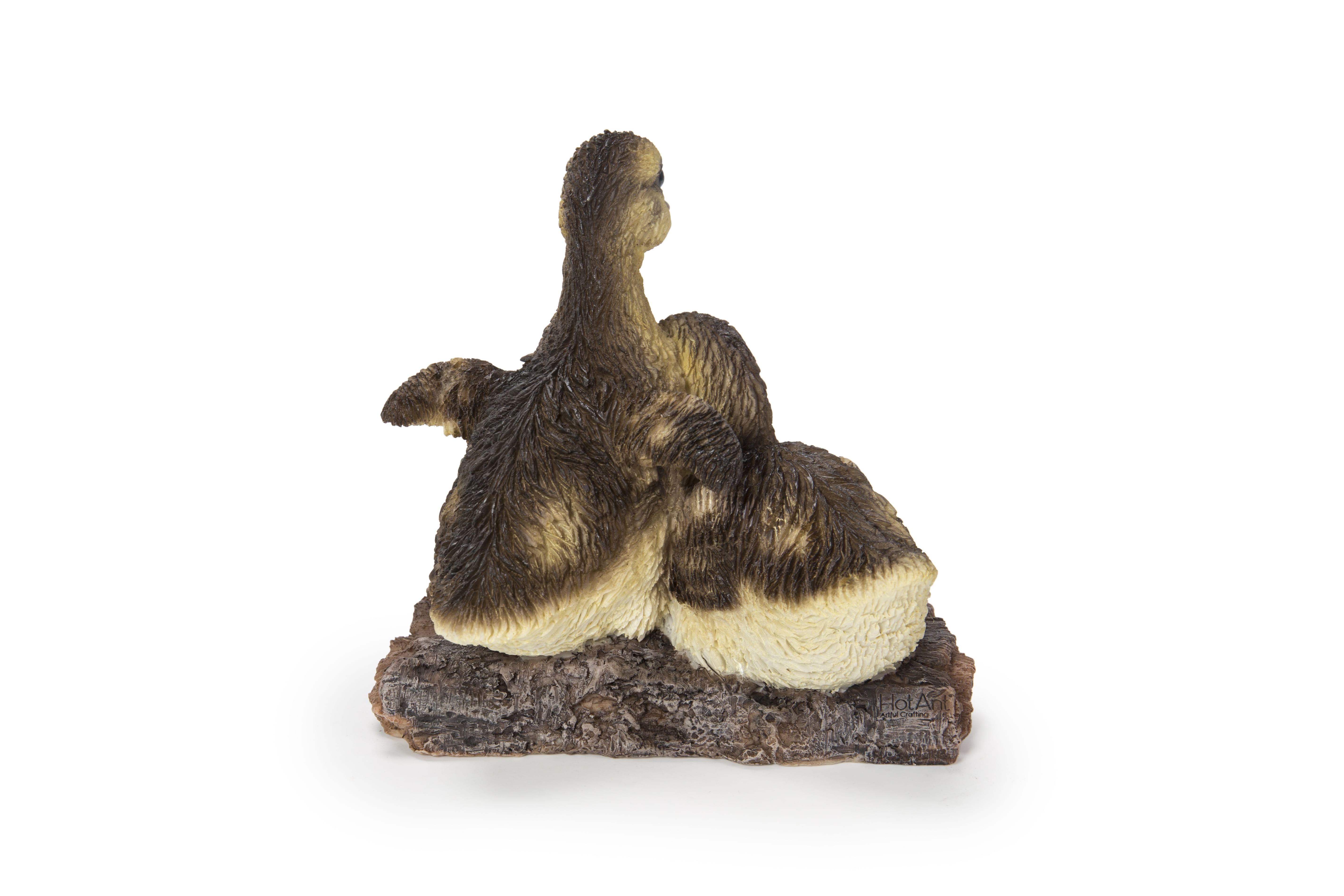 Playful Ducklings Garden Statue - Yellow/Black