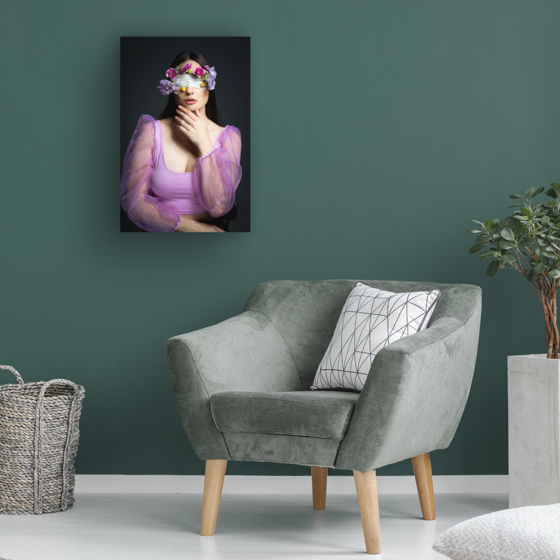 Trademark Fine Art Farid Kazamil Everyone has a wish Canvas Wall Art