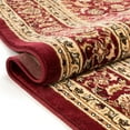 thumbnail image 3 of Well Woven Sultan Medallion Red Oriental Area Rug Persian 2'7" x 12' Runner Rug, 3 of 7
