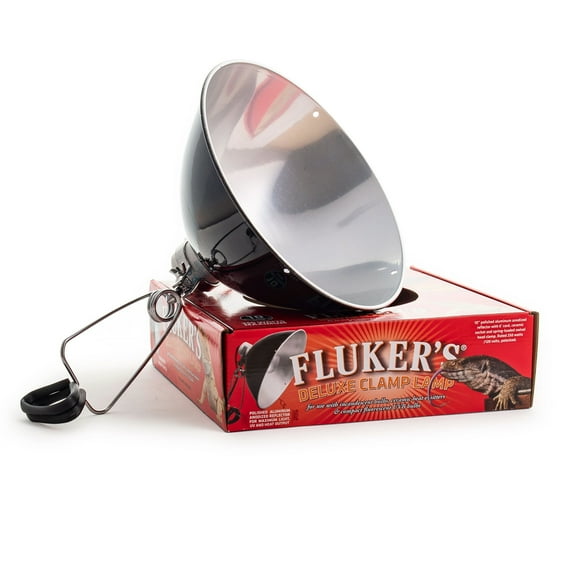 Fluker's Clamp Lamp with Switch, 10"