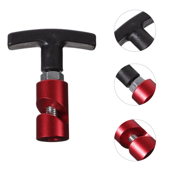 SEWACC 1Set Spark Plug Gap Tool in Red for Reliable Automotive Maintenance