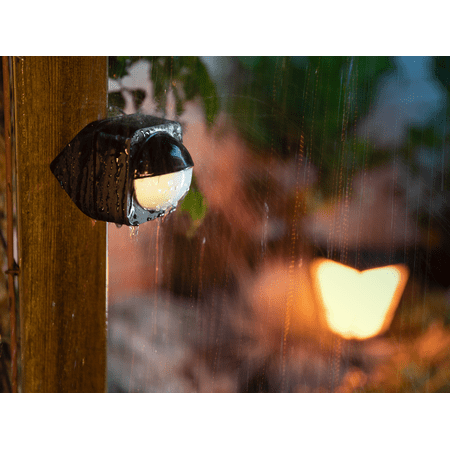 Philips - Hue Outdoor Motion Sensor - Black And White