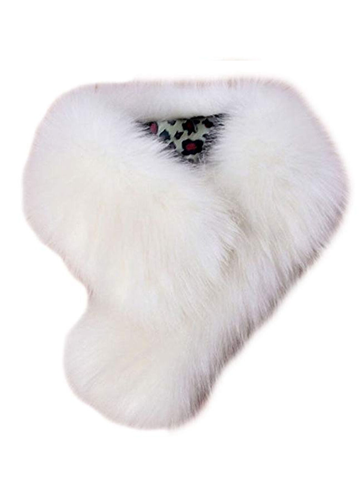 Newest Winter Faux Fox Fur Collar Scarf Shawl Women's Vogue Wrap Stole Scarves