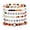 W9-B, variant on Halloween Bracelet Kit Halloween Bracelet Set with Ghost Bat Charms Red Black Stackable Stretch Beaded Bracelets for Women Girls Spooky Holiday Party Gifts,C