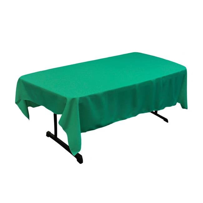 BROWARD LINENS Tablecloth Polyester Checkered Rectangular 90x132 Inch Apple Green BROWARD LINENS Tablecloth Polyester Checkered Rectangular 90x132 Inch Apple Green