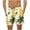 Multicolor, variant on LYEAA Big Mens Swimwear Elastic Waist Summer Beach Men's Swimming Trunks Hawaiian Colorful Pineapple Print Drawstring Surfing Board Shorts Casual Athletic Trendy Comfortable Swimsuit with Pockets M