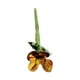 thumbnail image 1 of Mini flor de cristal, flor artificial, adorno coleccionable, figura floral para mamá Amarillo, 1 of 9