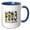 Blue/White, variant on 3drose, Wisconsin State. Usa. Local Aspects. Beauty Gift, Classy Art Souvenir, 15oz Mug