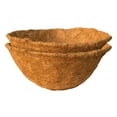 thumbnail image 2 of Top Sales 2PCS Round Replacement Liner for Hanging Basket, 12 Inch Coconut Fiber Plant Basket Garden Planter Flower Pot, 2 of 4