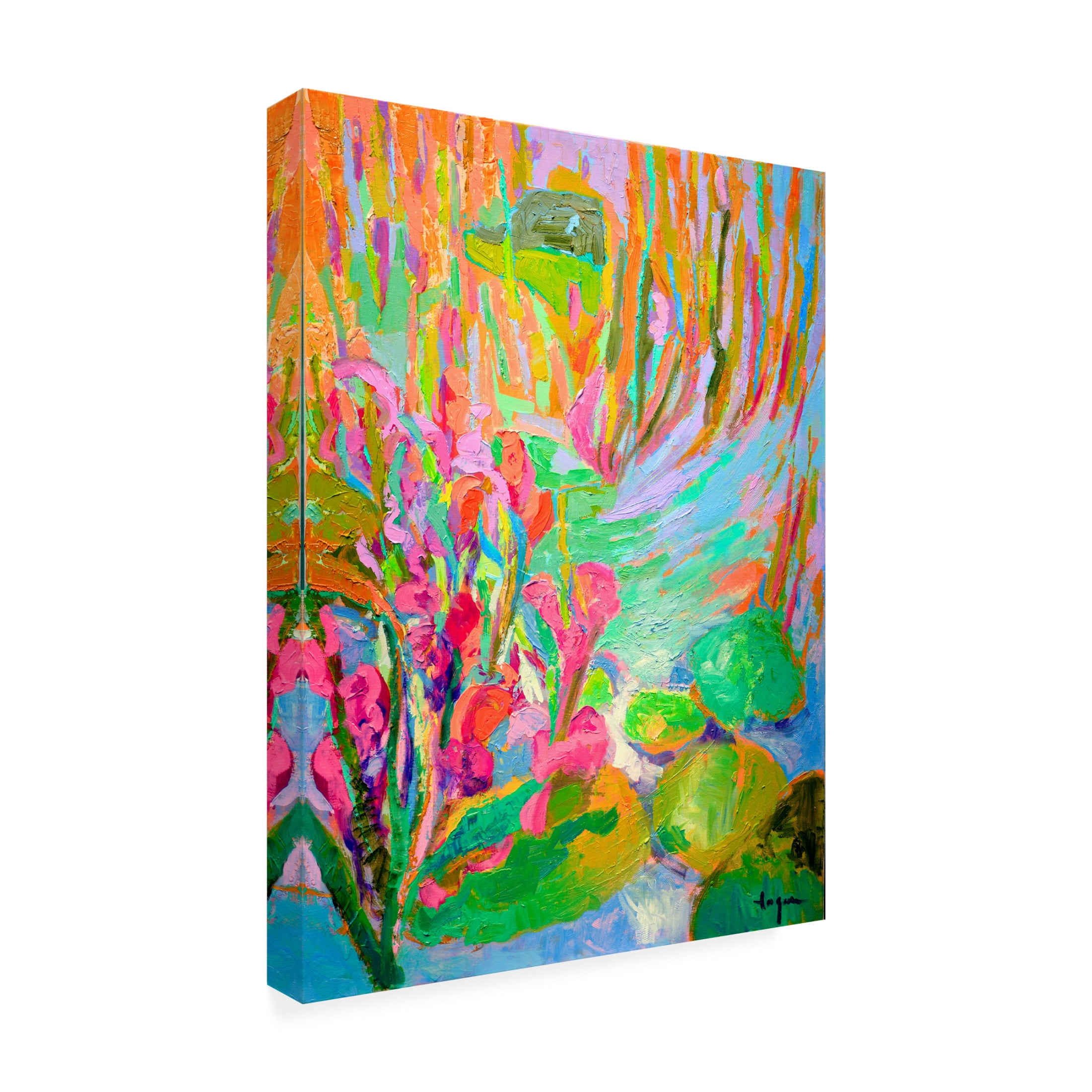 Canvas Wall Art - Dorothy Fagan 'Ponfofmyowni' Wall Art for Living Room, Bedroom, or Office D?cor by Trademark Fine Art - 24 x 32 Inches