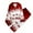 Red, variant on LUOGENLI Girls Pajamas Size 10-12 Cotton Children's Christmas Print Long Sleeve Trousers Cardigan Children's Pyjamas Two Sets Red Size 9-10 Years