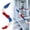 A2_Red White Blue 5.9ft, variant on SMKE Patriotic Garland,Red White Blue Feather Garland,4 Of July 250Th Anniversary Independence Day Memorial Day Decor,Fireplace Mantle Table Decor,Stair Scene Decor,Festive Hanging Ornament