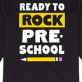 thumbnail image 3 of Instant Message - Ready to Rock Preschool - Toddler And Youth Long Sleeve Graphic T-Shirt, 3 of 6
