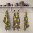 thumbnail image 5 of Dreamtimes Sunflowers and Leaves Kitchen Dish Towels 1 Piece,Absorbent Soft Dishcloths Towels Reusable Hand Towels Quick Drying Cleaning Cloth, Tea Towels,18" x 28", 5 of 7