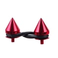thumbnail image 4 of Xotic Tech JDM Quick Release Fasteners For Car Bumpers Trunk Fender Hatch Lids Spike Racing Red Color, 4 of 5