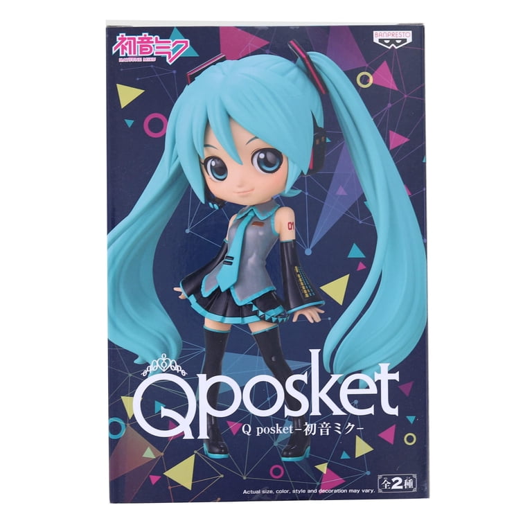 Banpresto Hatsune Miku Q-Posket Figure Ver. B - 5.5-inch Collectible Anime Figure