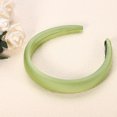 thumbnail image 6 of Fabric Wide Headbands Simplicity Design Classic Style 1.18inch Light Green for Women Girl, 6 of 7