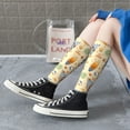 thumbnail image 3 of Lsque Happy Summer With Gnome Printed Crew Socks Men's Women's LightWeight Thin Casual Calf Socks ,Knee High Socks,Cotton Socks, 3 of 9