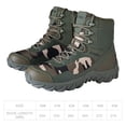 thumbnail image 2 of Botas Hombre Desert Army Zapatos De Montañismo Impermeables (43) Verde Ejército Verde, 2 of 8
