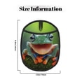 thumbnail image 3 of Pofeuu Tree Frog Print Silicone Pot Mat Mitten With Hanging Loop Heat Resistant Oven Mitts Non-Slip Bbq Baking Smoking Potholders, 3 of 7