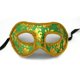thumbnail image 1 of Máscara de plástico con media cara para fiesta de Halloween, cosplay navideño, 1 of 1