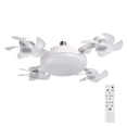 thumbnail image 1 of Feltree Fan Light E27 Screw Fan Pendant Light Bedroom Silent Remote Control Ceiling Fan Light Eye Protection Energy-saving Light, 1 of 7