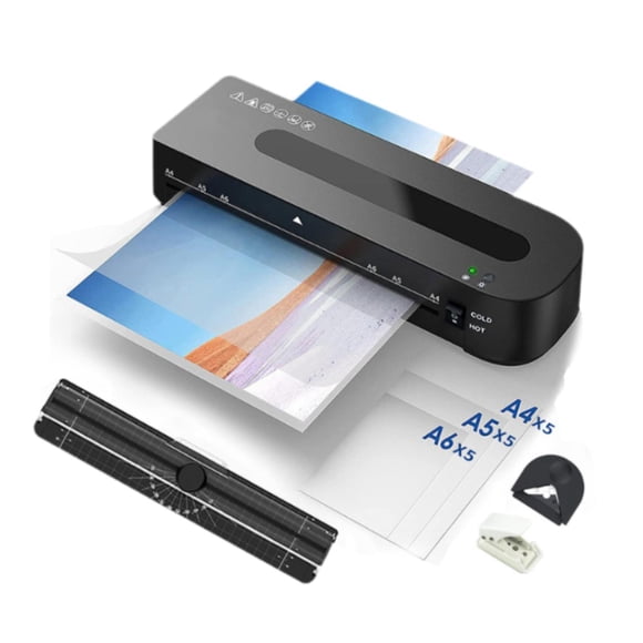yuksok Laminator Machine Cold Thermal Laminator 120S Warm up for School Office Home