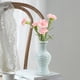 thumbnail image 4 of Plastic Vase Imitation Glazed Decorative Flower Pot | Blue Pink White | Home Living Room TV Cabinet Decor | Dried Flower Arrangement | 28x13.8cm | Modern Durable Design, 4 of 6