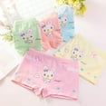 thumbnail image 6 of Esaierr Girls Breathable Cartoon Boxers Briefs Comfty Pure Panties Underwear 5PCS Soft Cotton Undies Underwear Shorts, 6 of 8