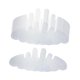 thumbnail image 5 of 20x Insertos reutilizables con forma corona béisbol, fieltro suave, multifuncionales, fáciles usar, accesorios protectores para gorras, forro Blanco L, 5 of 8