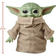 Star Wars The Mandalorian Grogu Plush Toy with Soft Body, 11-inch Character Figure