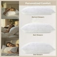 thumbnail image 3 of AIR-Micro Bamboo Rayon Shredded Memory Foam Pillow, California-King, 3 of 4