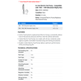 thumbnail image 2 of In-Line Electric Fuel Pump - Compatible with 1983 - 1989 Mitsubishi Mighty Max 1984 1985 1986 1987 1988, 2 of 2