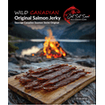 thumbnail image 1 of Wild Canadian Smoked Salmon Jerky 2 Pack – Premium Wild-Caught Salmon, Naturally Smoked, High-Protein Snack, Ready-to-Eat, Shelf Stable – Gourmet Healthy Snack Made in Canada (Original), 1 of 3