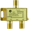 thumbnail image 4 of GE Pro Digital 2-Way Coaxial Splitter, Corrosion Resistant, Gold, 33526, 4 of 6