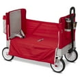 Radio Flyer, Dual Canopy Family Wagon, Adjustable Canopies with Storage